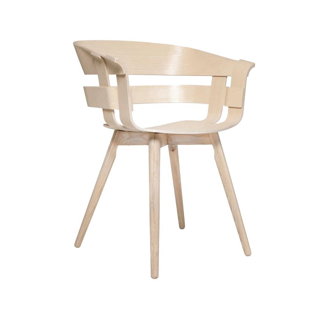 Chaise Wick - Assise en frêne, pieds en bois de frêne - 37+ Design