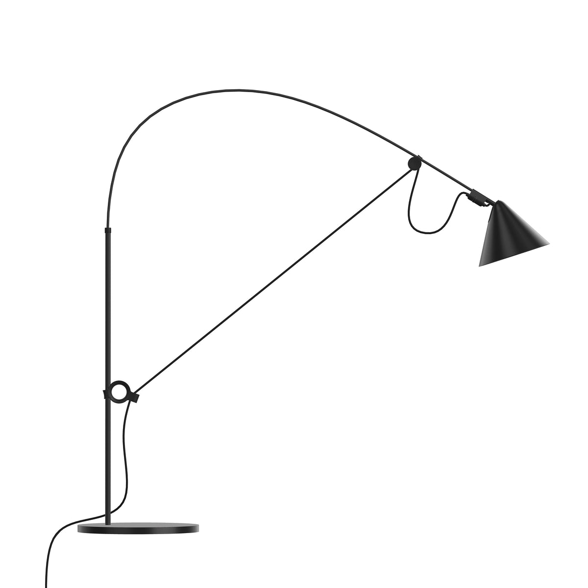 Lampe de bureau AYNO - S - Noir - 37+ Design