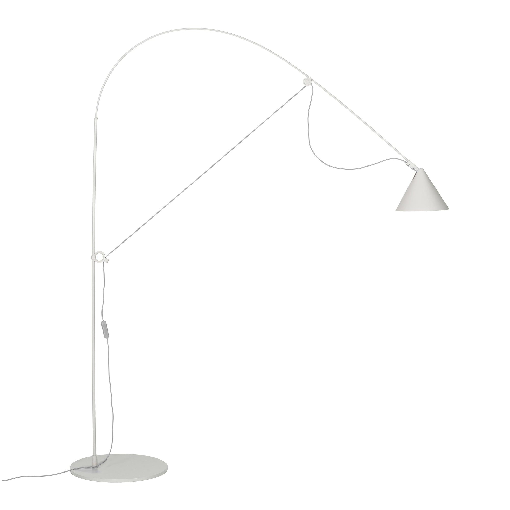 Lampe de bureau AYNO - L - Gris soie - 37+ Design