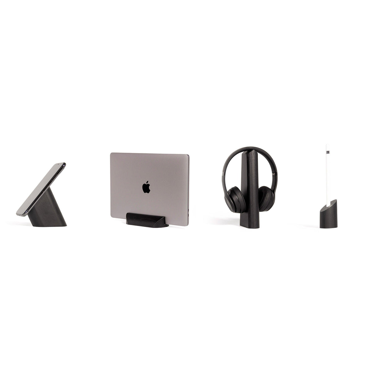 Set de 4 supports pour mobile, ordinateur portable, écouteurs &amp; Apple Pencil - 37+ Design