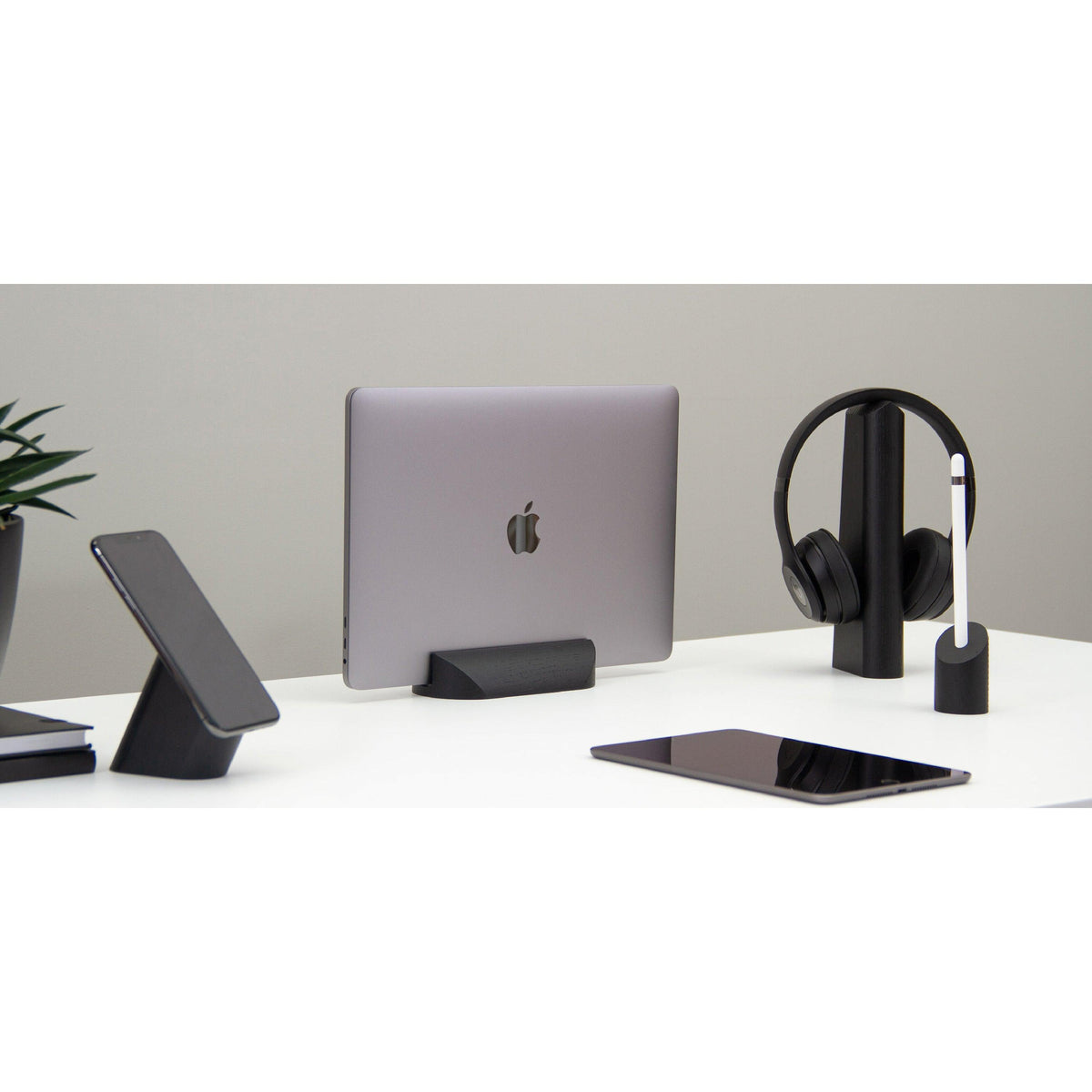 Set de 4 supports pour mobile, ordinateur portable, écouteurs &amp; Apple Pencil - 37+ Design
