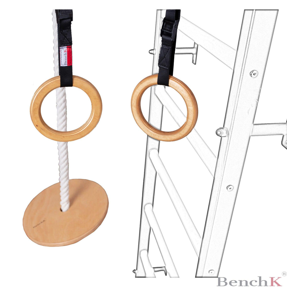 Accessoires de gymnastique BenchK A076 en chêne - 37+ Design